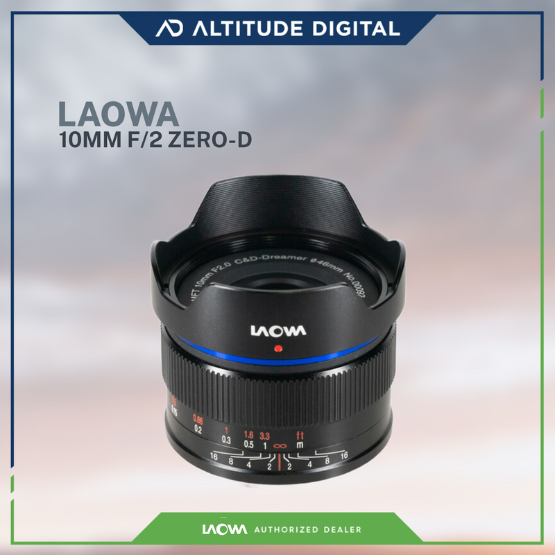 Laowa 10mm f/2 Zero-D MFT (Pre-Order)