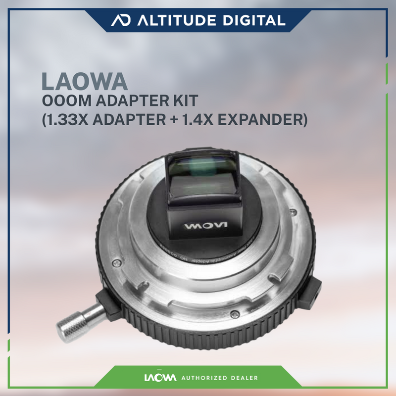 Laowa Venus Optics OOOM Adapter Kit (1.33x Adapter + 1.4x Expander) (Pre-Order)