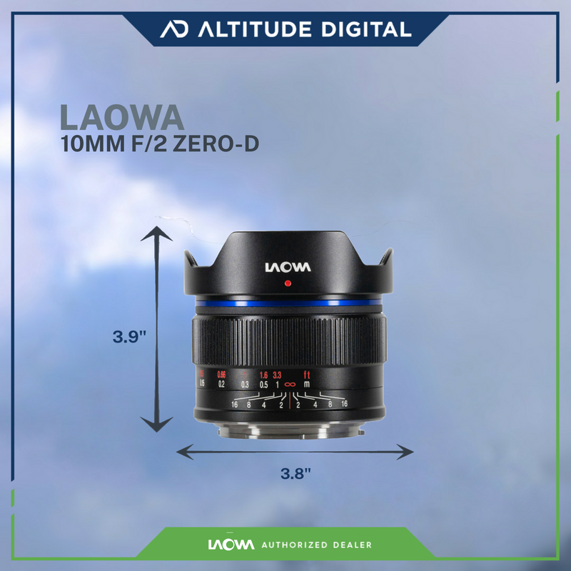 Laowa 10mm f/2 Zero-D MFT (Pre-Order)