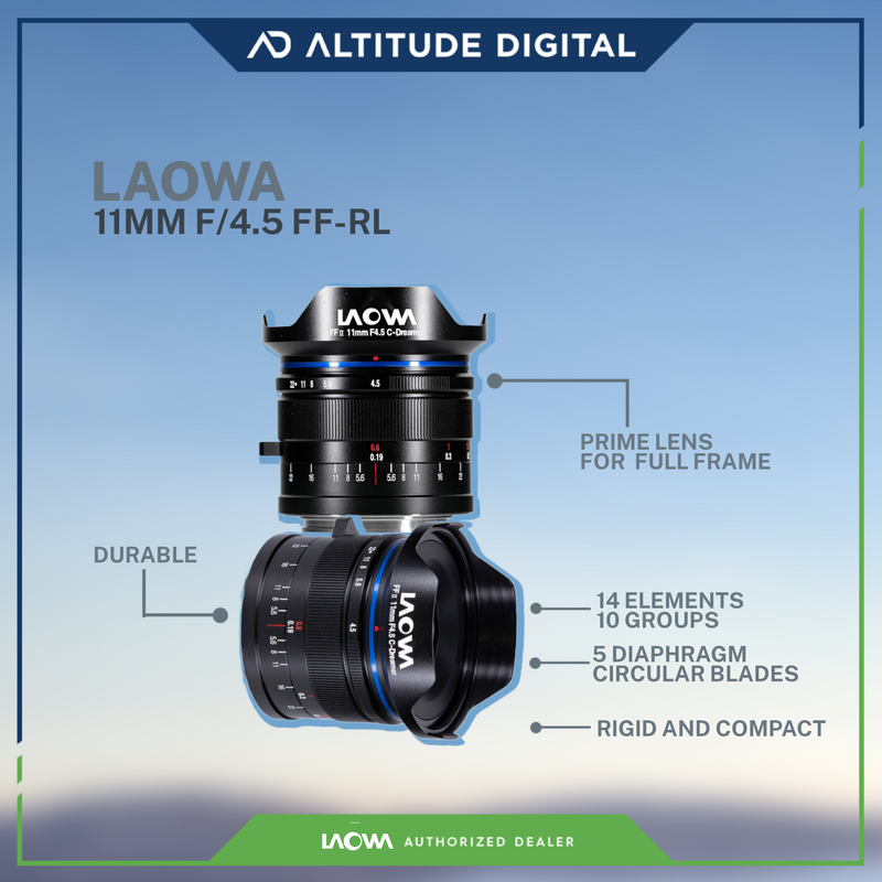 Laowa 11mm f/4.5 FF RL (Pre-Order)