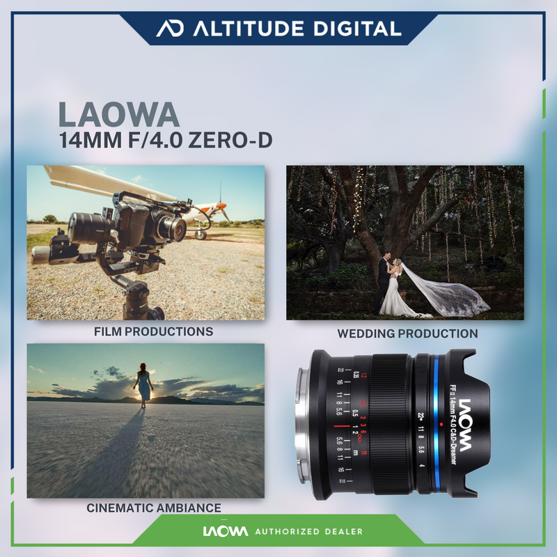 Laowa 14mm f/4 FF RL Zero-D (Pre-Order)