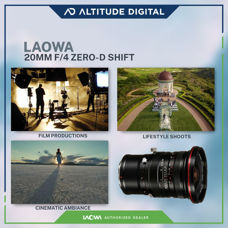 Laowa 20mm f/4 Zero-D Shift (Pre-Order)