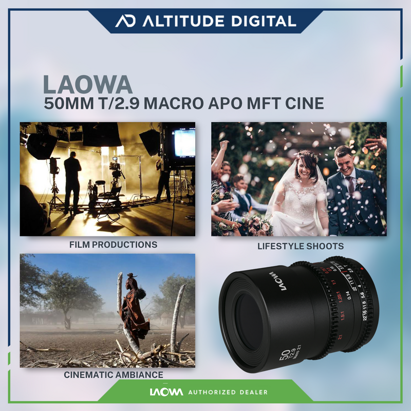 Laowa 50mm T2.9 Macro APO MFT Cine (Pre-Order)
