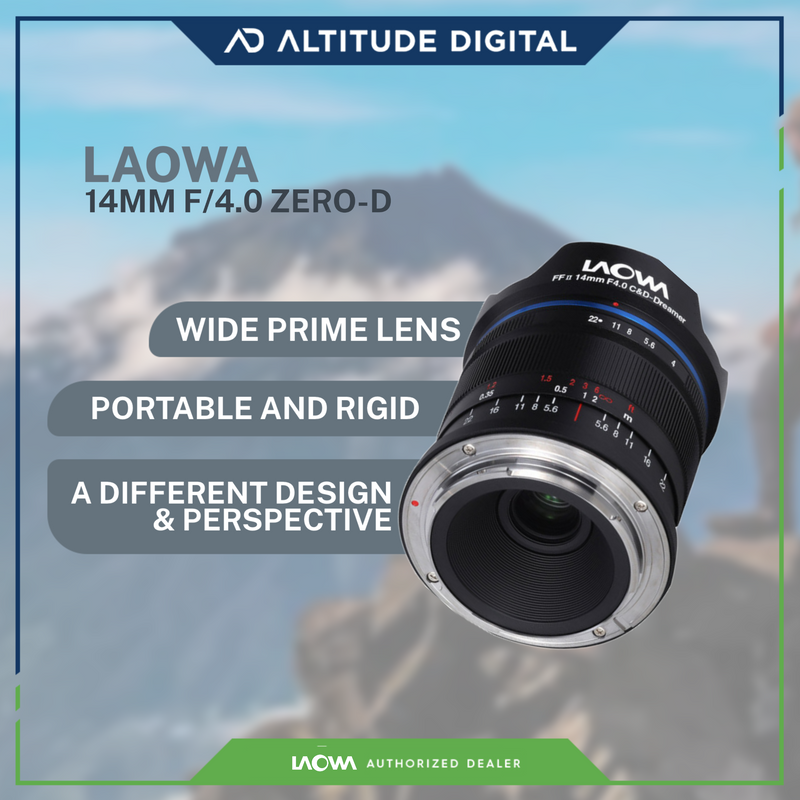 Laowa 14mm f/4 FF RL Zero-D (Pre-Order)