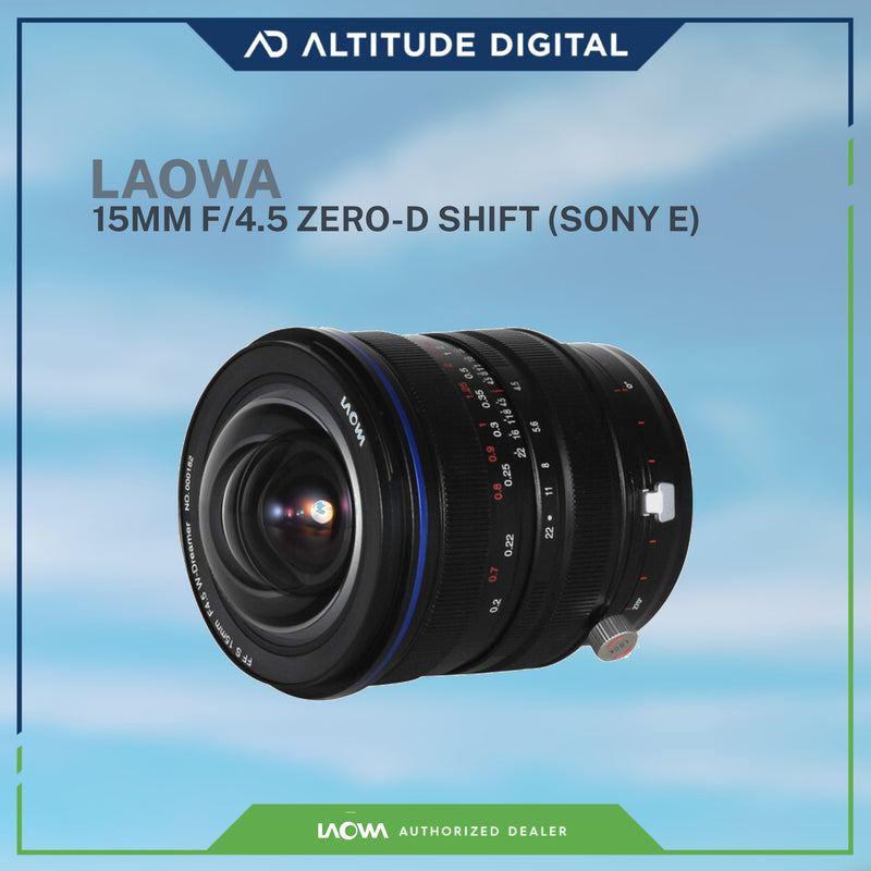 Laowa 15mm f/4.5 Zero-D Shift (Pre-Order)