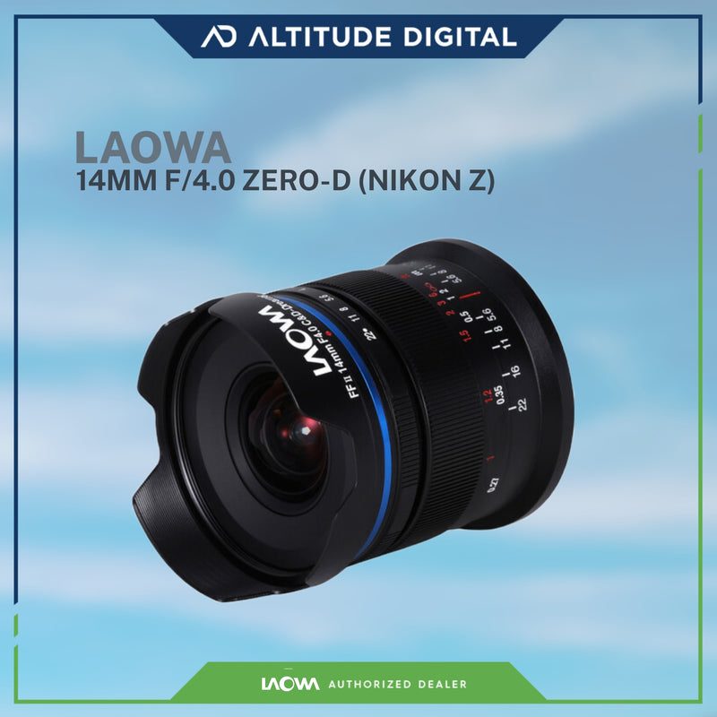 Laowa 14mm f/4 FF RL Zero-D (Pre-Order)