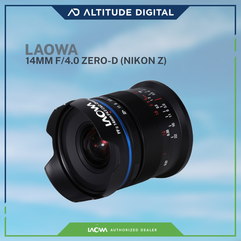 Laowa 14mm f/4 FF RL Zero-D (Pre-Order)