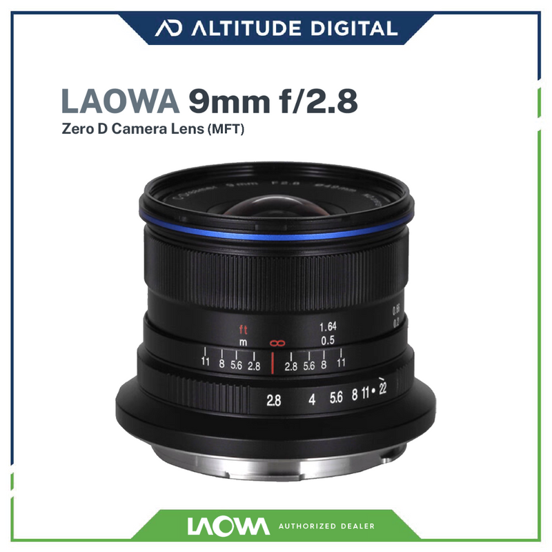Laowa 9mm f/2.8 Zero-D MFT (Pre-Order)