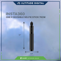 Insta360 One R Invisible Selfie Stick  Product Dimension