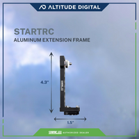 STARTRC Aluminum Extension Frame is 4.3" by 1.5"
