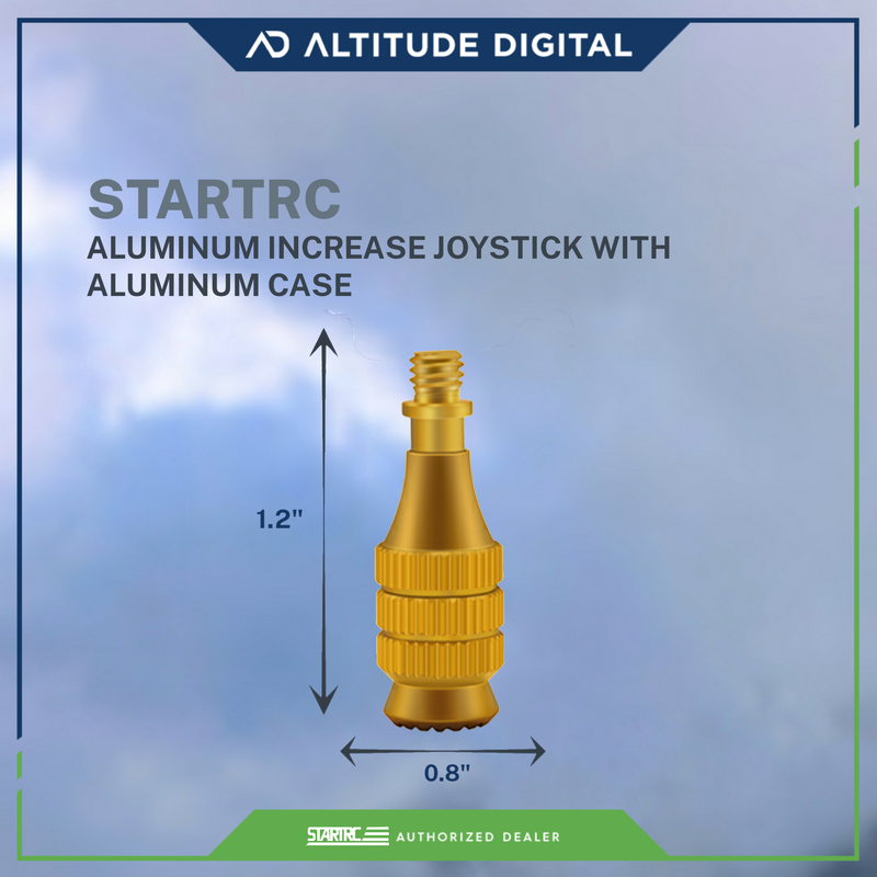 Startrc Aluminum Increase Joystick with Aluminum Case (for DJI Air 2s, Mavic Air 2, Mini 2)