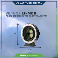 VILTROX EF-M2 II Focal Reducer Speed Booster Adapter
