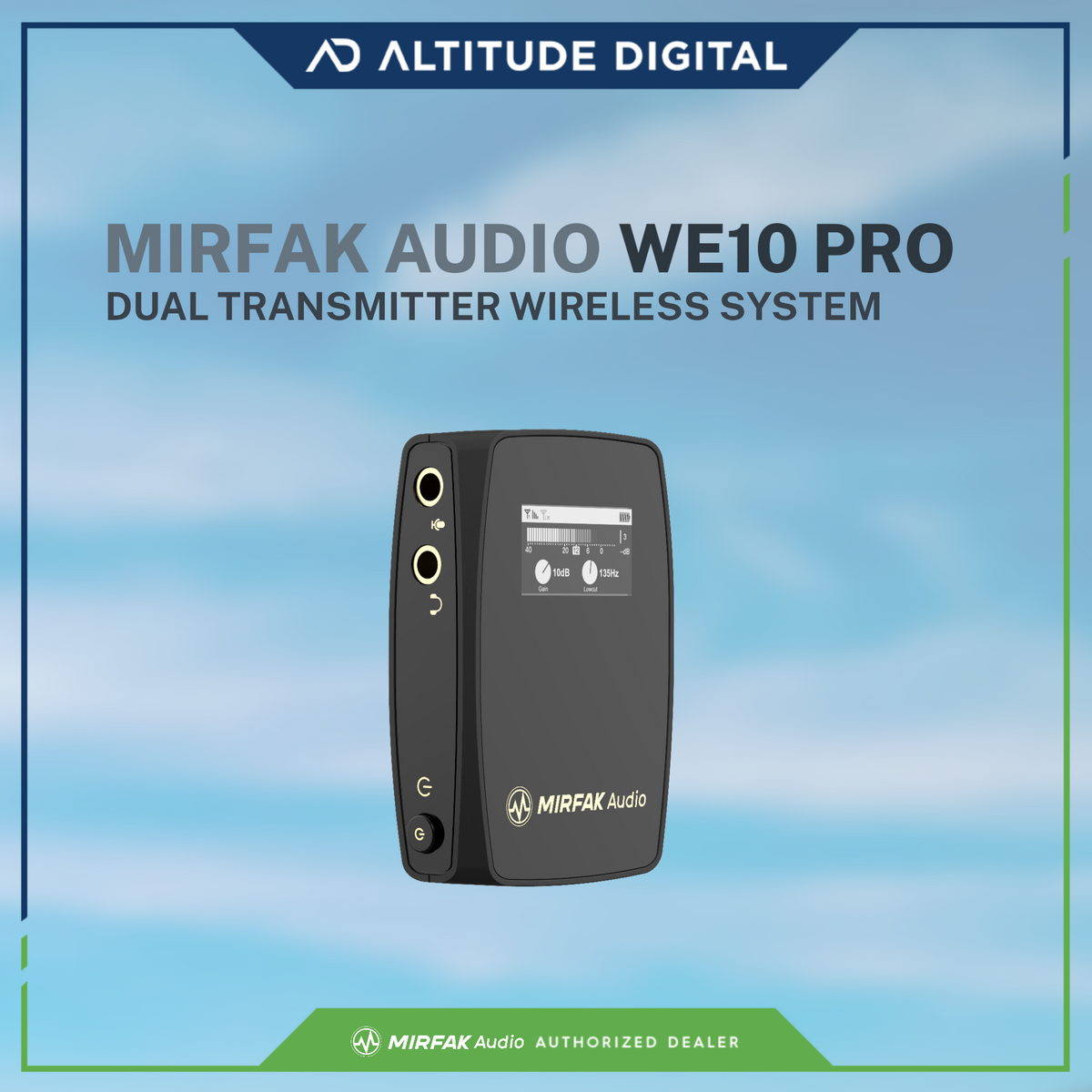 MIRFAK audio WE10 PRO