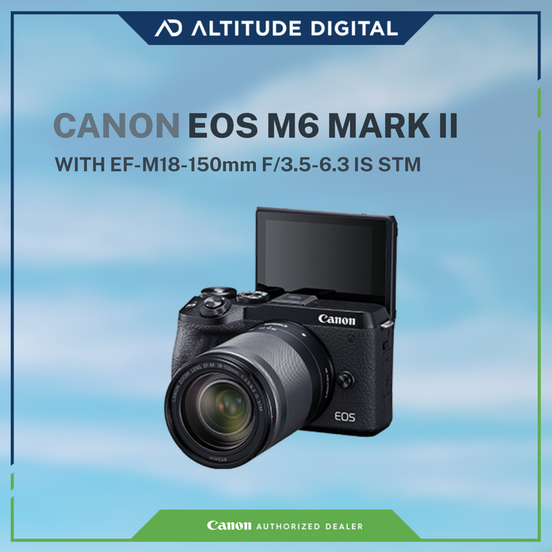 Canon EOS M6 MARK II 18-150MM (Black)