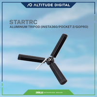 Handheld STARTRC Aluminum Tripod for Insta360, Pocket 2, and GoPro