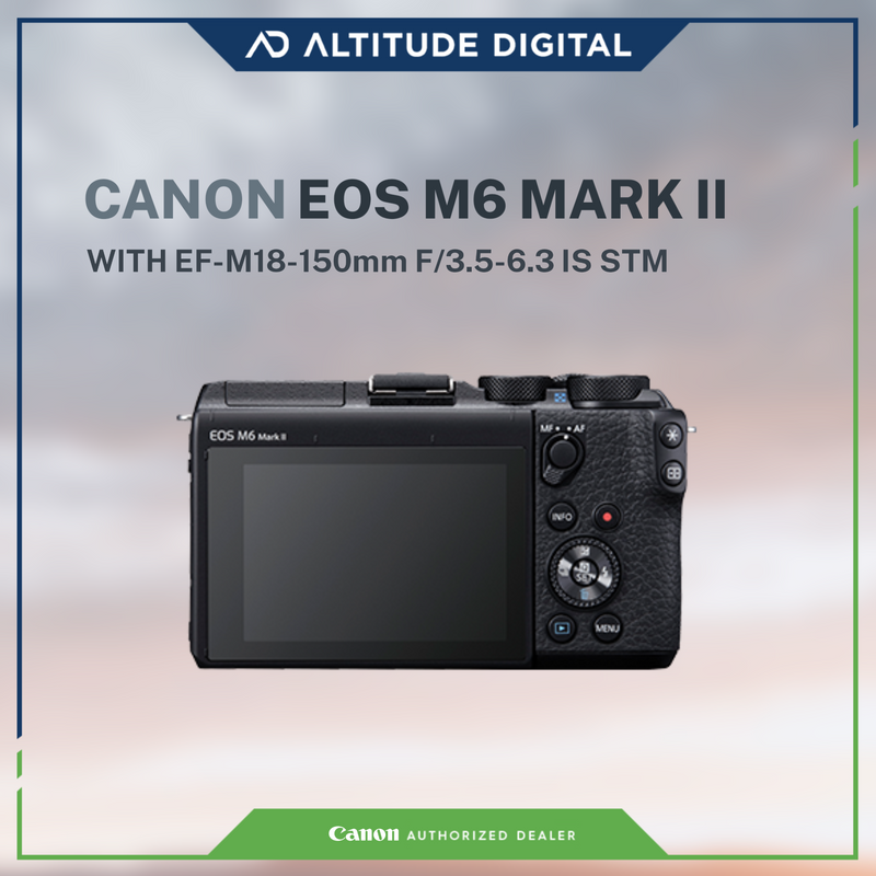 Canon EOS M6 MARK II 18-150MM (Black)