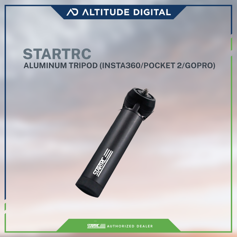 STARTRC Mini Tripod for Selfie Stick Monopod Stabilizer,Handheld Folding Cellphone Aluminum Tripod Mount Stand