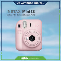 Instax Mini 12 Instant Film Camera Blossom Pink