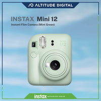 Instax Mini 12 Instant Film Camera Mint Green Color