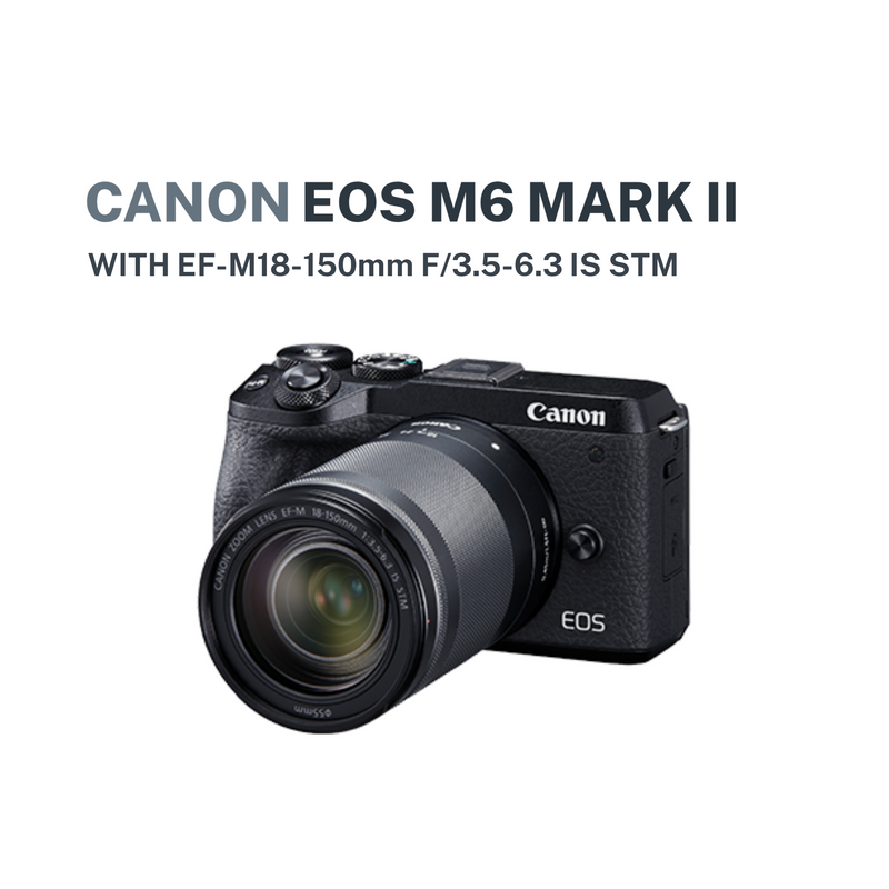 Canon EOS M6 MARK II 18-150MM (Black)