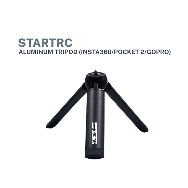 STARTRC Mini Tripod for Selfie Stick Monopod Stabilizer,Handheld Folding Cellphone Aluminum Tripod Mount Stand