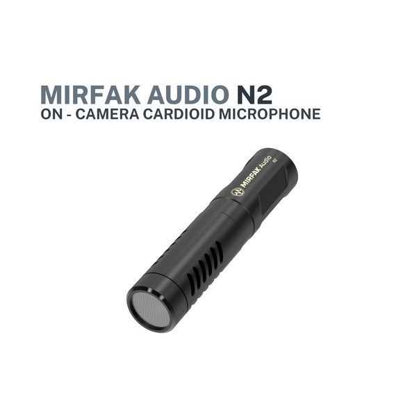 Mirfak N2 On-Camera Microphone (Microphone for Smartphone and Camera)