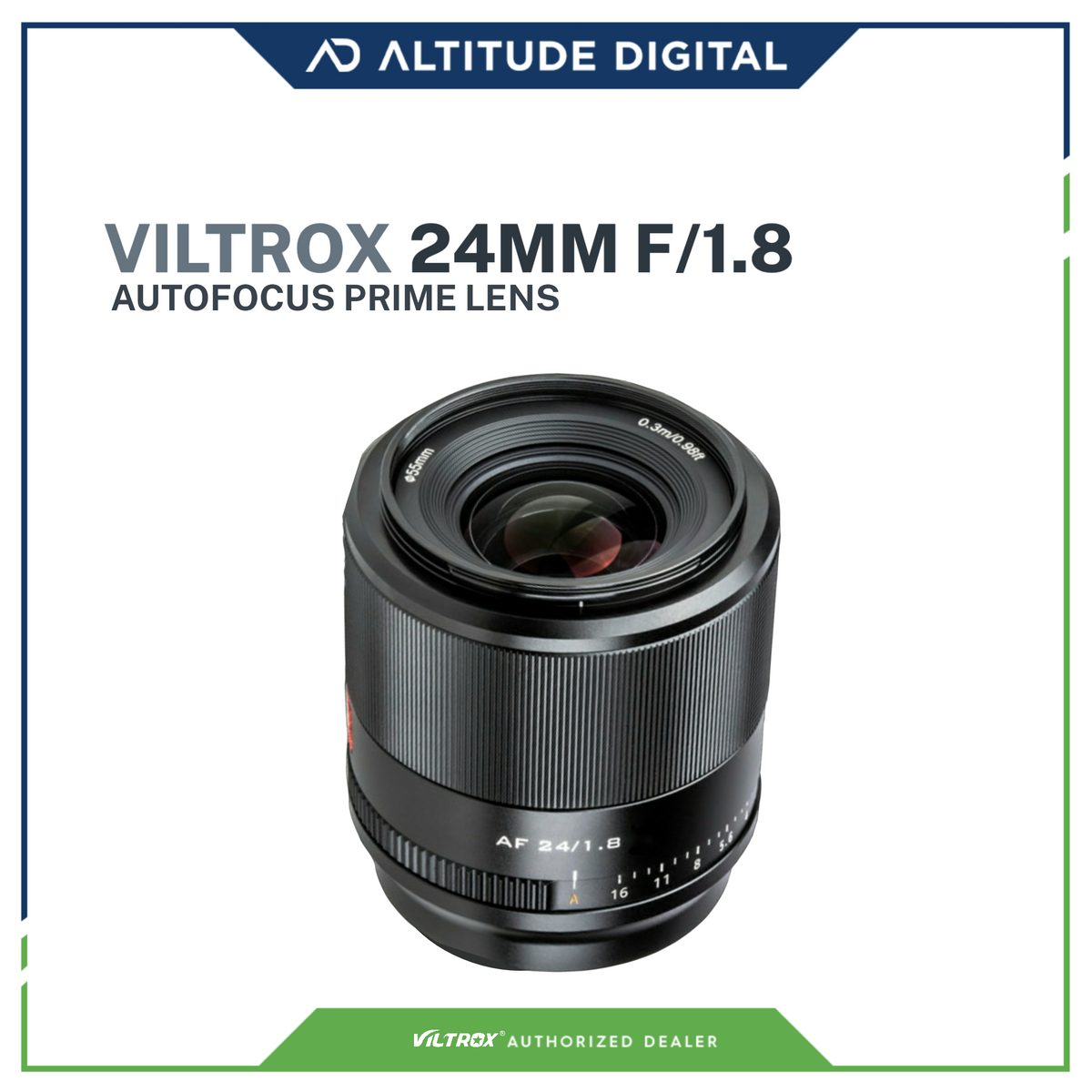 Viltrox AF 24mm F1.8 Full-Frame Lens - Altitude
