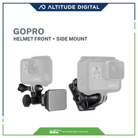 GoPro Helmet Front and Side Mount